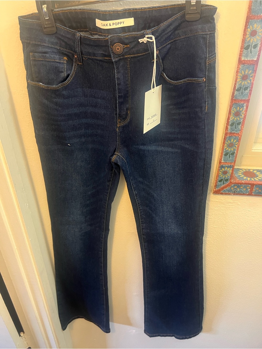 Women's Dark Indigo Bootcut Jeans